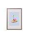 HEMA Cadre Photo A4 21x29,7cm Bois Fin (marron foncé)