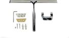 Benson Care Douchewisser - RVS - Chroom - 25 cm - met wandhouder