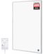 Panneau chauffant infrarouge, 600 W, avec thermostat, minuterie, dimensions 90,5 x 50,5 cm