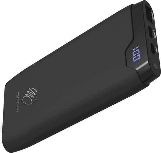 imoshion Powerbank - 6000 mAh - Quick Charge - Zwart