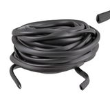 cyclingcolors Voorruit bescherming, rubber, zwart, 10 m, voor Piaggio Vespa 50CC PX 058853-279882