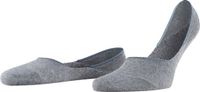FALKE Step Medium Cut Box onzichtbaar katoen footies heren grijs - maat 39-40