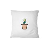 Bona Basics Decoratieve kussenhoes Wit 60x60 cm