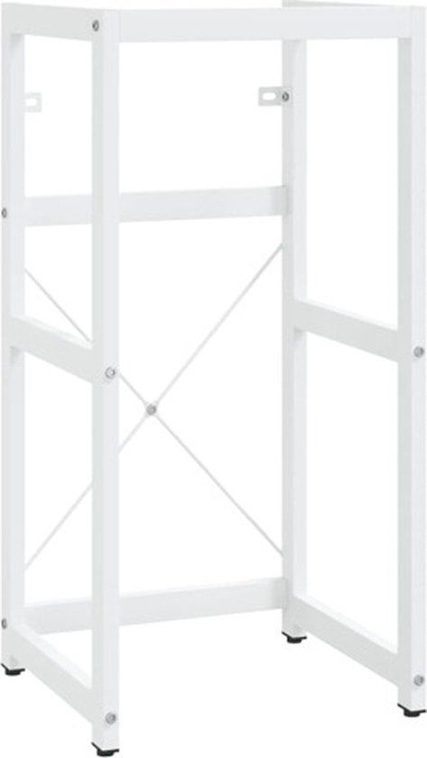 vidaXL Wastafelframe - Wit - 40x38x83 cm