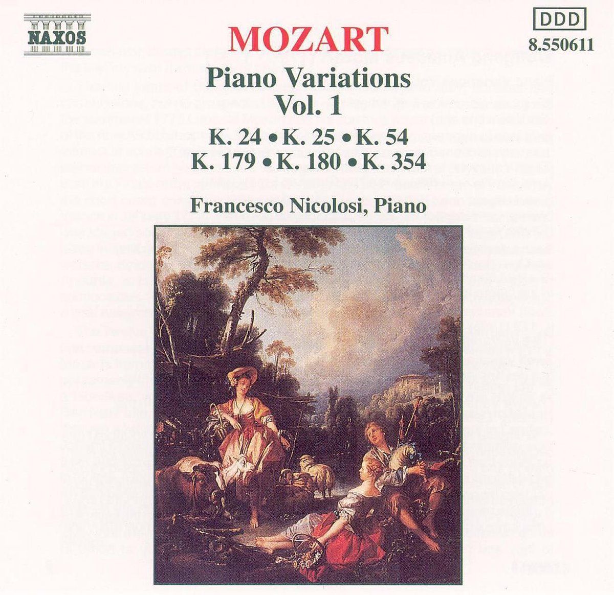 OUTHERE Mozart: Piano Variations Vol.1 - Muziek - 4891030506114
