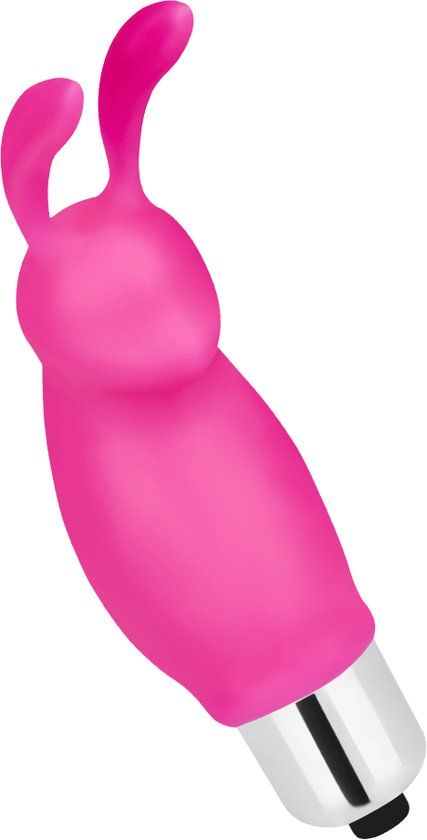 EIS, vibrator, minivibrator, bunny bullet, 11,5 cm, waterdicht, huidvriendelijke siliconen, inclusief batterijen