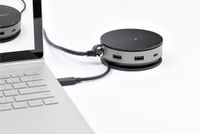 StarTech.com Startech USB Hub DKT31CHDVCM Black