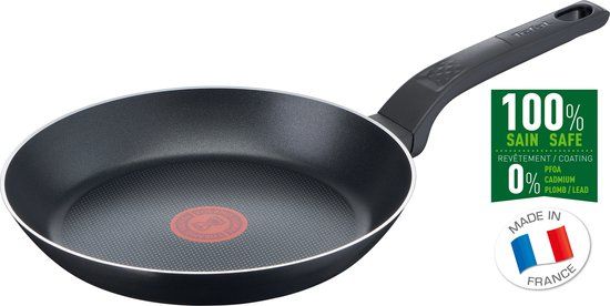 Tefal Easy Cook & Clean Koekenpan - Ø20cm - Zwart