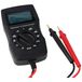 AccuCell Testbatterij Testbatterij voor 1,2V, 3,2V, 3,6V en 3,7V batterijen, inclusief een testbatterij met digitaal display en meting van de interne weerstand