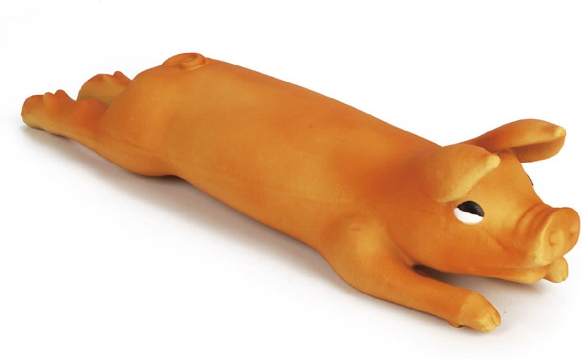 Beeztees Biggetje - Hondenspeelgoed - Latex - Groot - 42 cm