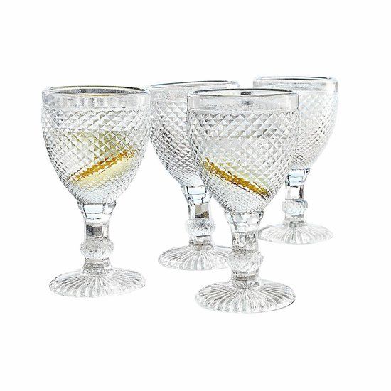 LOBERON Glas set van 4 Santerre helder