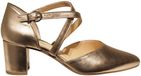 Gabor Goudkleurige Leren Dames Slingbacks