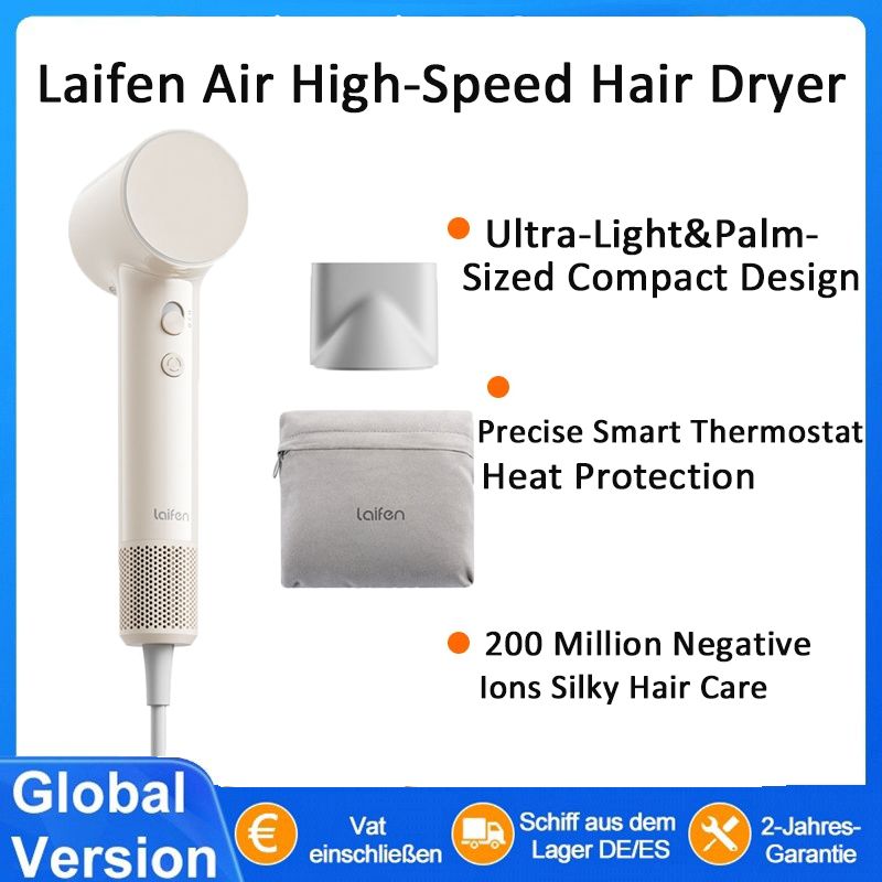 Laifen Air hogesnelheids haardroger