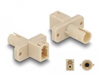 Delock 87939 Glasfaseradapter LC/ST Beige