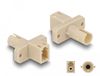 Delock 87939 Glasfaseradapter LC/ST Beige