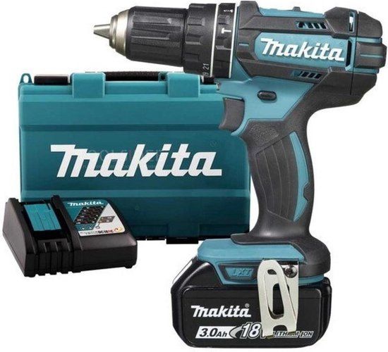 Makita DHP482RF - Klop/boor-schroefmachine 18V - 3.0Ah - 1 Accu - Inclusief Koffer