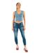 Levi's Bella Denim Vest Blauw XS Vrouw