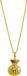 PartyXplosion Carnaval verkleed geldzak met dollar teken ketting/sieraad - goud - kunststof - pooier/gangster - accessoires