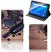 Lenovo Tab E10 Housse de tablette Vin