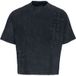 Favela CROSS PATCHES BLACK WASHED T-SHIRT - S tot XXL - voor Mannen - zwart