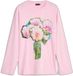 Desigual Dames-T-shirt met lange mouwen Abroath