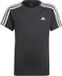 adidas Performance Designed 2 Move 3-Stripes T-shirt Kinderen Zwart
