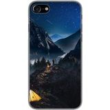 Apple iPhone 8 Seul en montagne Bedrukt siliconen hoesje