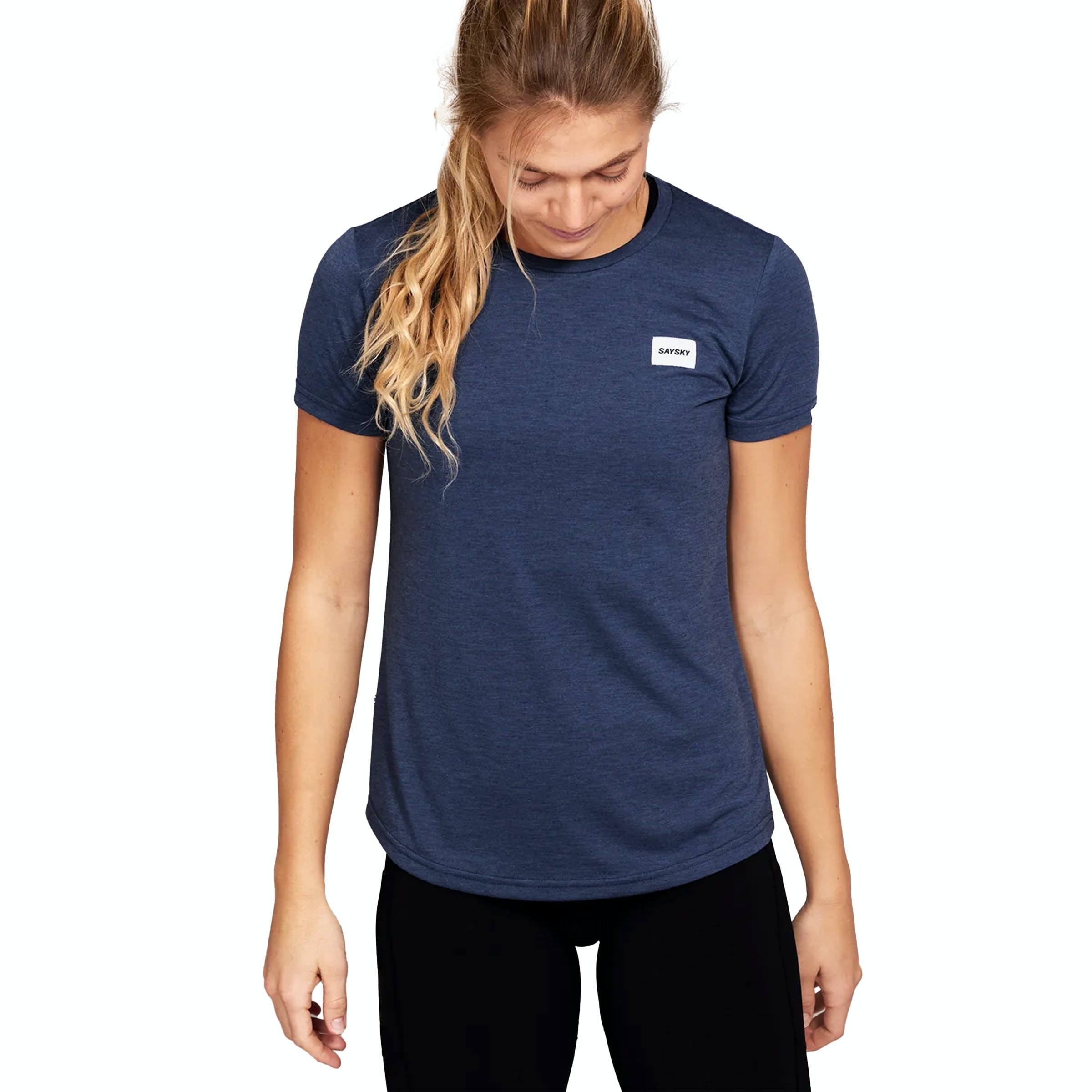 SAYSKY SAYSKY Logo Motion T-shirt Dames