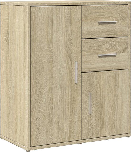 vidaXL Dressoir 60x31x70 cm Sonoma eiken