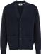 WE Fashion Gilet en maille regular fit avec structure