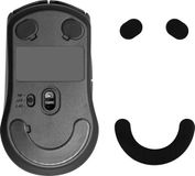 kwmobile muis voeten sticker geschikt voor SteelSeries Rival 3 - Computermuis glijder - Stickers in zwart