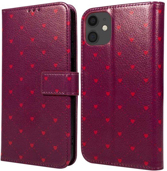 imoshion Design Bookcase smartphone - Crush Check Coral Dust