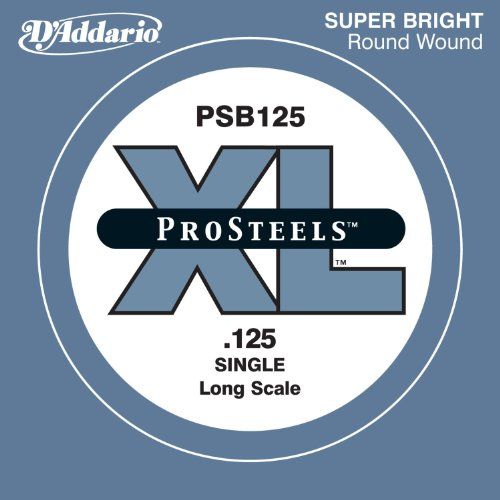 D'Addario PSB125 Single Bass String - .125"