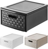 Rotho Country stapelbare opbergbox 8,3L wit