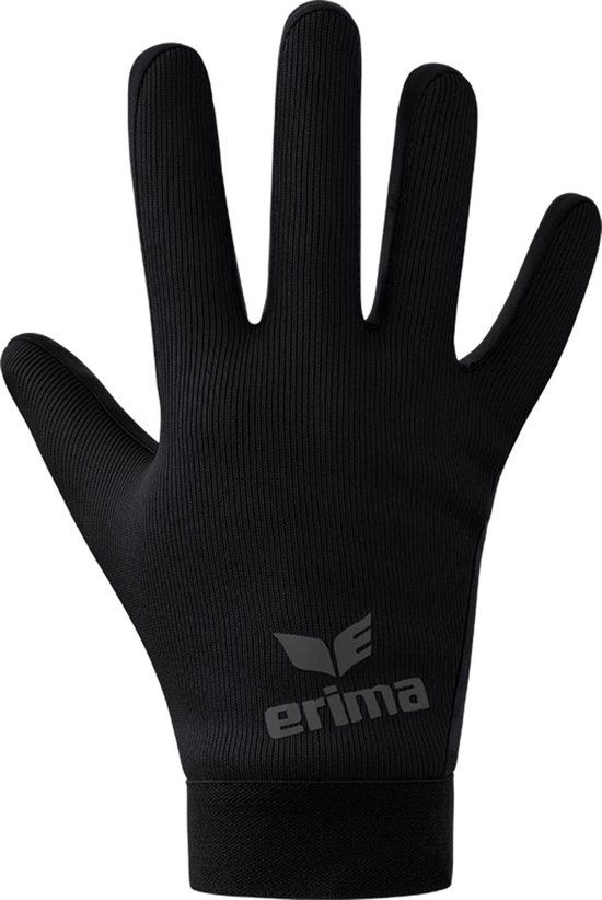 Erima Functional Player Gloves Senior - Black - Unisex - Size M