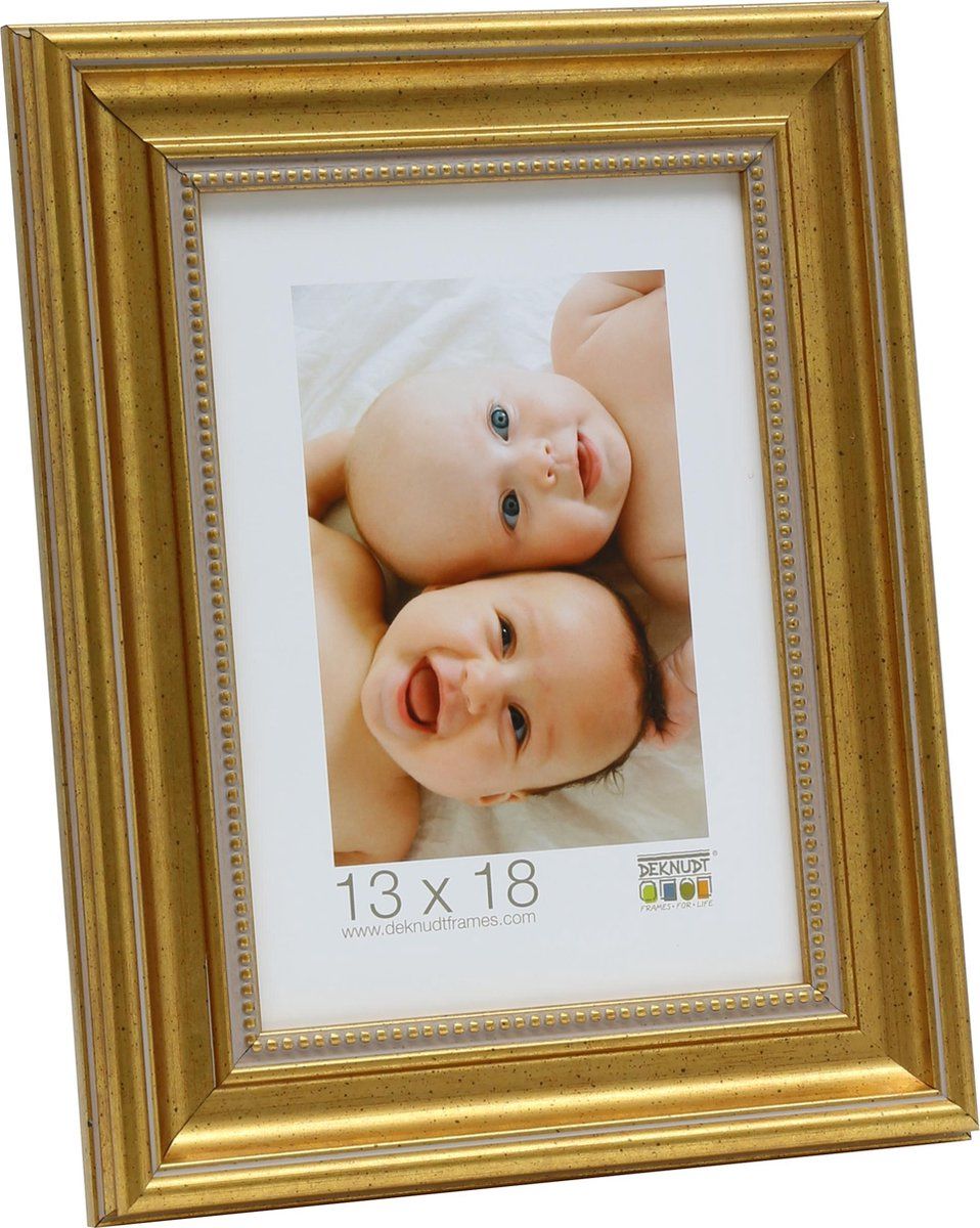 Deknudt Frames Retro fotokader goudkleur 18x24 - S45HA1
