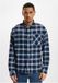 Rocawear Overhemd College Shirt RWST003 Zwart Geruit Katoen Lange Mouw Regular Fit Heren XL