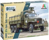 Italeri Modelbouwpakket Militaire voertuigen - 6271 GMC 2 1/2 Ton. 6x6 Truck -D-Day 80th Anniversary- Plastic - 1:35 - Modelbouw