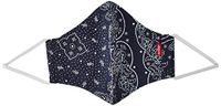 Levi's 3pk Bandana Herbruikbare Gezichtsbedekking, Blauw/Zwart/Rood, S