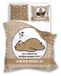Parure de lit en coton pour adolescents, motif amusant 140 x 200 002 Ours endormi