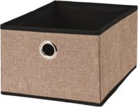 Storage Solutions Opbergmand/kastmand - 15 liter - bruin - 32 x 25 x 18 cm