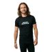 A|X Armani Exchange T-shirt bleu avec logo pour homme