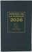 Exacompta Agenda Banquier groot, 1 deel, 2026, zwart