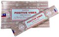 Satya Positive Vibes - bâtonnets d'encens - 12 boîtes de 15 grammes