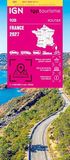 1M928 DeLorme Découverte de la France - France Road Map 2027 Laminated