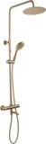 REA Lungo Regendouche Geborsteld Goud 117cm