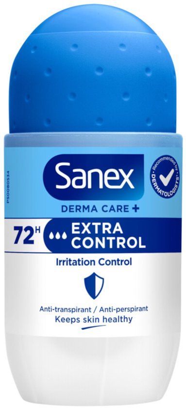 Sanex Deodorant Roller Dermo Extra Control - 50 ml
