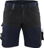Blåkläder 1798-1860 Short met Stretch - Donker marineblauw/Zwart - C48