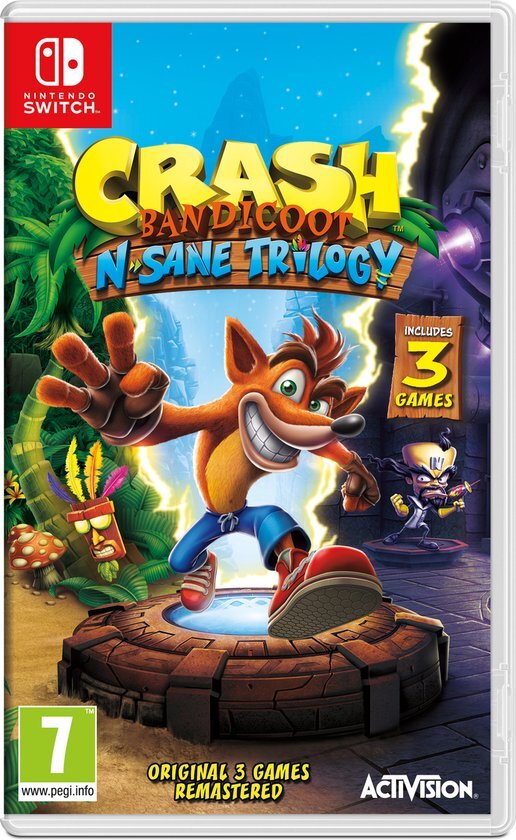 Nintendo Crash Bandicoot N. Sane Trilogy, Nintendo Switch Nintendo Switch