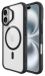 Buddi Hybrid Apple iPhone 17 Hoesje MagSafe Back Cover Transparant Zwart